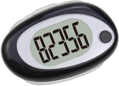 Stappenteller - Pedometer Calorieën Teller - Gezondheid Bijhouden - 3D Sensor Technologie - 69x46x26mm - Zwart