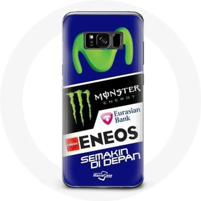 Coque pour Samsung Galaxy S8 plus Monster Energy Yamaha Eneos
