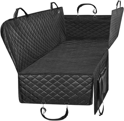 Honden autostoel - Reisbeschermer - Veilig reizen - Waterdicht en wasbaar - 152x143cm - Zwart
