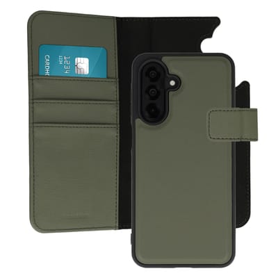 imoshion Hoesje - Geschikt voor Samsung Galaxy A26 - Uitneembare 2-in-1 Luxe Bookcase - Groen