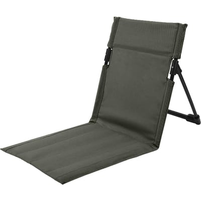 Outdoor opvouwbare strandstoel Camping Lichtgewicht enkele stoel Camping Draagbare vrijetijdsstoel Reizen black