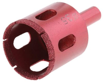 Allecto - Gatzagen Snijders - Diamant Boor Cutter - Voor Glas en Tegels - Gesoldeerde Core Gatenzaag - Geschikt voor Graniet en Marmer - 38mm
