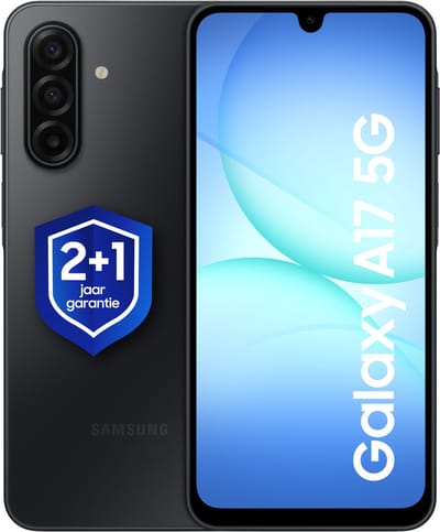 Samsung Galaxy A17 5G - 128GB - Black + 1 jaar extra garantie