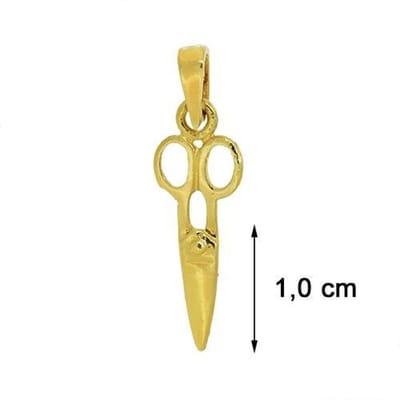 Blinx Jewels Vergulden Hanger Schaar