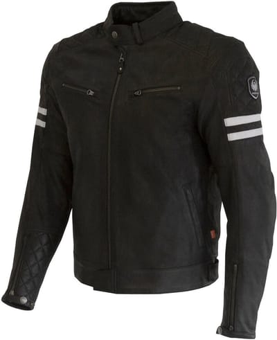 Merlin Hixon II D3O Zwart Leren Motorjas - Jas
