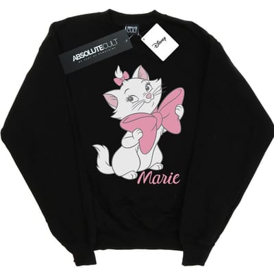 Disney Dames/Dames Aristokatten Marie Strik Sweatshirt (Zwart)