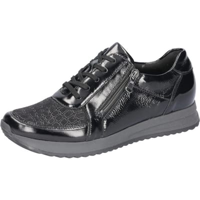 Waldläufer H-Vicky - dames sneaker - Zwart - maat 36 (EU) 3.5 (UK)