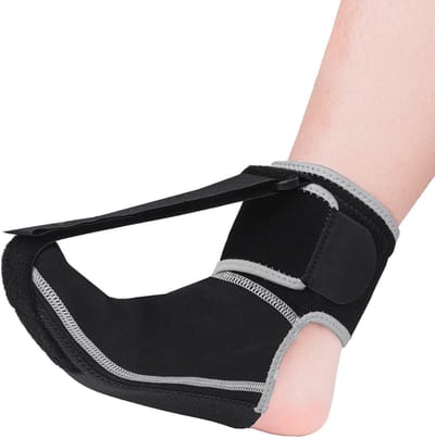 MRKK® Nachtspalk Hielspoor - Zooltjes Brace- Zwart