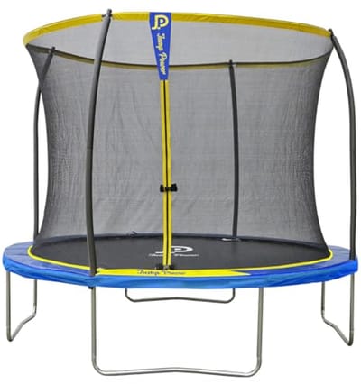Kindertafeltrampoline met Veiligheidsnet en Snelle Montage voor Buiten - Diameter 183/305/370/430 cm