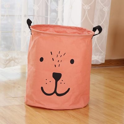 Premium Tas Hoge Kwaliteit Mand Opvouwbare Wasmand Grote Capaciteit Wasmand Vuile Kleding Opberg Organizer Kleding Kind Speelgoed Diversen Opberg 22x20cm oranje