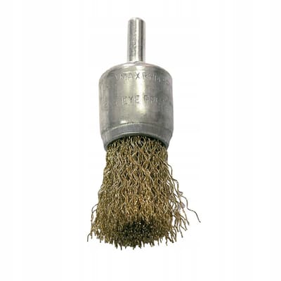 Proline messing draadborstel 24mm, 6mm schacht