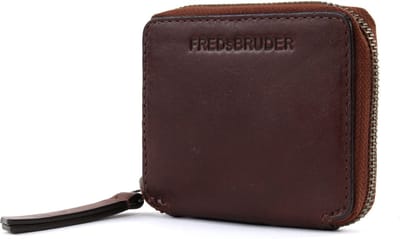 FREDsBRUDER Leren Portemonnee College VT Tozzer Mini Cognac Bruine