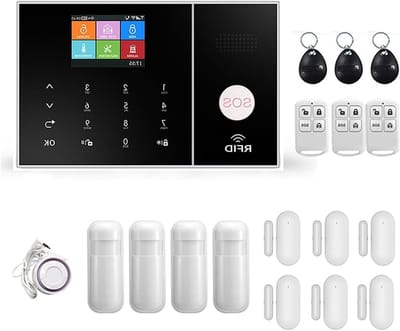 Draadloos Alarmsysteem - Smart Home Beveiliging - Huis Beveiligen - APP Afstandsbediening - One Size - F