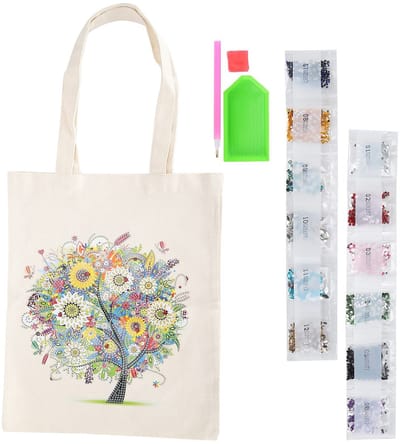 Dailygoods- Boodschappentas Opvouwbaar - Milieuvriendelijk - Draagtas voor Winkelen - Organizer voor School/Kantoor - Perfect als Cadeau - Frisse Lentekleur - Herbruikbare Tas