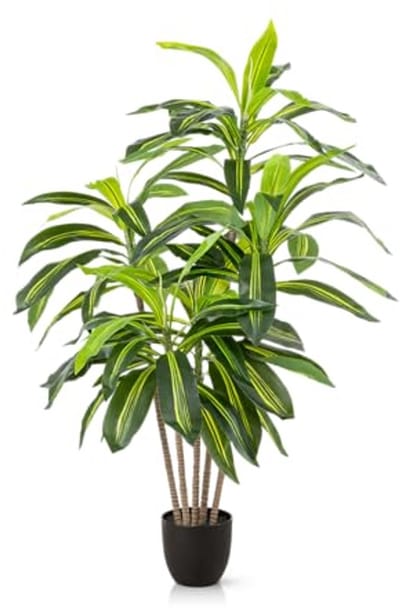 Grote Kunstpalm Drakenboom 120 cm - Duurzaam en Natuurgetrouw