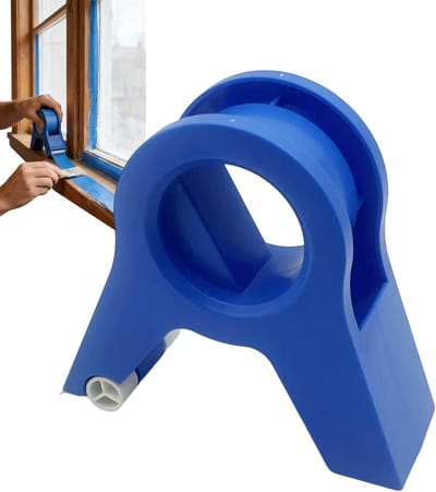Schilderstape Gereedschap - Tape Applicator Afplakband Dispenser - Schilderwerk Randen Aanbrengen - Comfortabele Greep Snijder