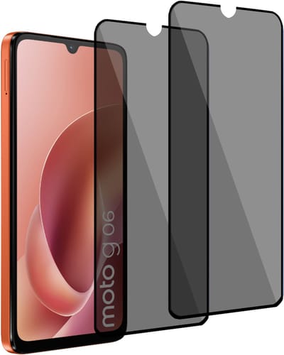 ChiGuard Privacy Screenprotector 2x geschikt voor Motorola Moto G06 Screenprotector - Beschermglas - Privé GuardCover