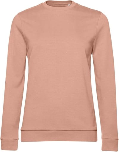 B&C Dames/dames Set-in Sweatshirt (Naakt)