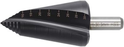 Wurth - Conische plaatboor HSS AlTiN SMART STEP - Conische plaatboor voor plaatmetaal HSS AlTiN SMART STEP x 1 st Lengte 97 mm