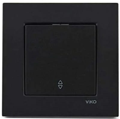 Wisselschakelaar WCD Zwart Wisselschakelaar Inbouw-Panasonic Viko Compleet