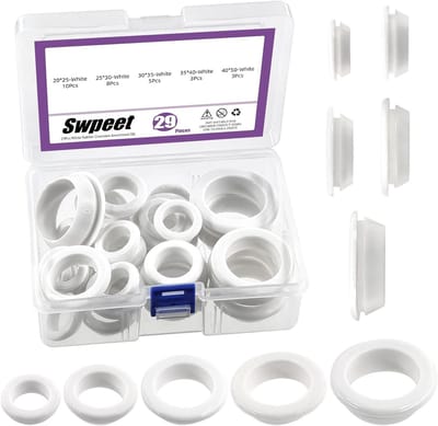 Rubberen Grommet Set - 29 Stuks in 5 Maten voor Bedrading en Toepassingen