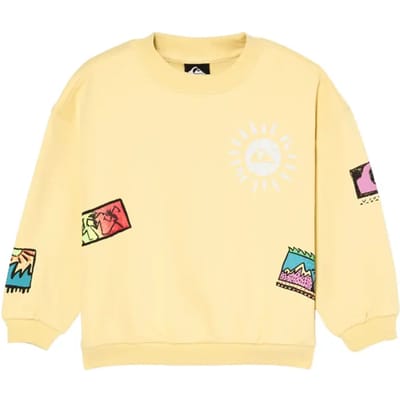 Quiksilver Hippie Jump Crb Sweatshirt Geel 24 Months Jongen