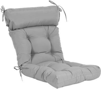 Duo Kussen Set - Lounge Kussens - Buiten Ontspannen - Waterafstotend - 20.5 x 21 Inch - Grijs