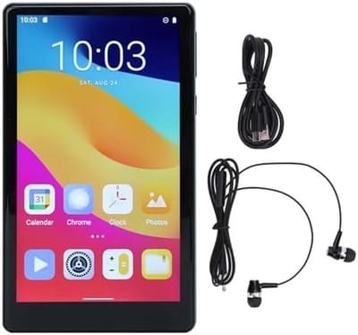 256GB MP3 MP4 Speler met Bluetooth, WiFi en Android 11 - 5.0 Inch Touchscreen Muziekspeler met Speaker