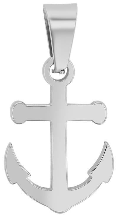 AKZENT Akzent Dames hanger "Lukia" Zilver - Klassiek minimalistisch - Edelstahl