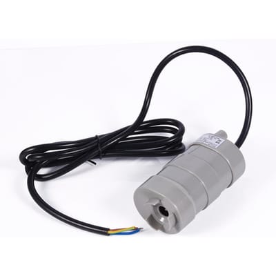 Mini DC 12V Verticale Dompelmotor Waterpomp 5M 1000L/U met 1.5M Zwarte Blote Draad