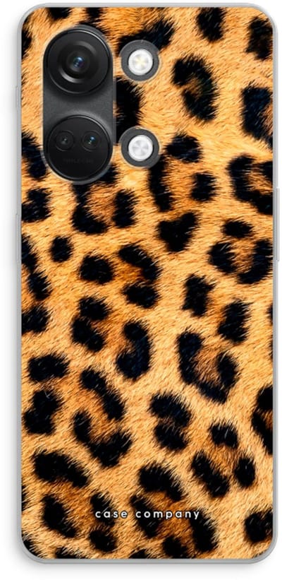 Case Company® - Hoesje geschikt voor OnePlus Nord 3 hoesje - Luipaard - Soft Cover Telefoonhoesje - Bescherming aan alle Kanten en Schermrand