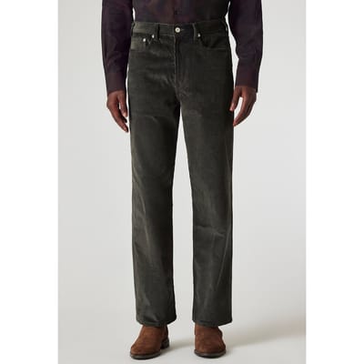 Paul Smith Mens Relaxed Fit Jean Bottle Green Maat: W28 R | Relaxed Jeans Outlet | Heren | Groen