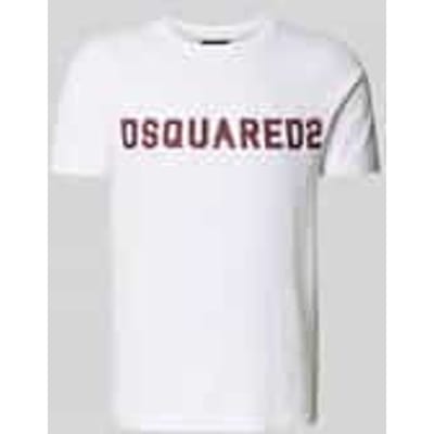 Slim fit t-shirt van puur katoen