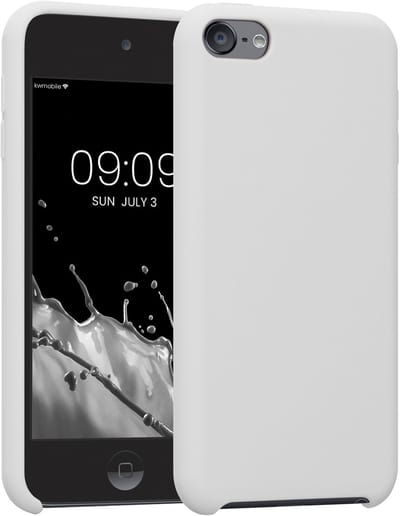 kwmobile hoes geschikt voor Apple iPod Touch 6G / 7G (6de en 7de generatie) - Beschermhoes voor mediaspeler - Backcover in mat wit