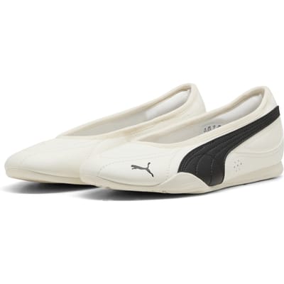 PUMA PUMA CATCH SOLEIL BALLERINA Dames Sneakers - Warm White-PUMA Black