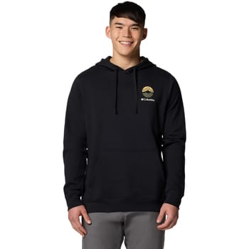Columbia Columbia Trek Graphic Hoodie, Mannen, Zwart, Sweatshirt, maat: S