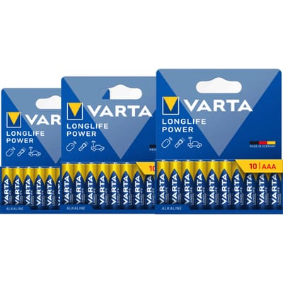 Varta Longlife Power AAA Pack 30 stuks