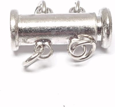 Art & Pearls Magneet Juwelensluitingen Dubbele Rij – 10 Stuks – 14 mm – Magnetische Sluitingen voor Dubbelrijige Armbanden en Kettinge