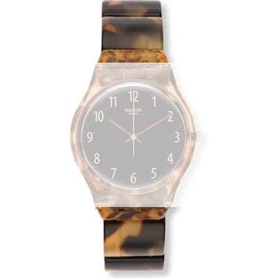 Swatch Plastic - Originals Medium (34mm) /Access/Solar/Musicall/Stop - G/SK/SL/SR/SS/SO28 AGC113A GC113 Ecaille Large band