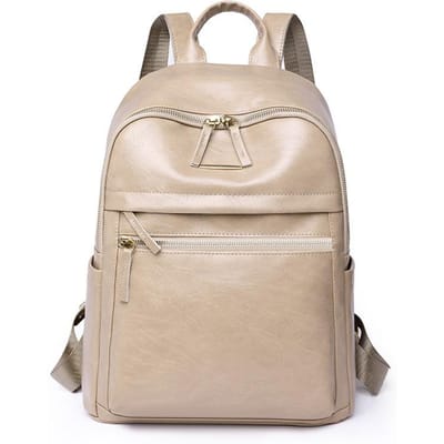 Rugzak Dames Nieuwe Stijl Eenvoudig en Modieus Europees en Amerikaans Retro Grote Capaciteit Dames Casual Rugzak Trendy