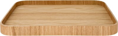 XLBoom Serve Tray 35 x 28cm Willow - Design dienblad van multiplex met anti-slip - Verkrijgbaar in Black | Walnut | Willow - Tijdloos serveerblad voor tafel, keuken en interieur