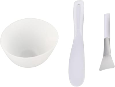 DIY Masker Maken Set met Mengkom, Siliconen Kwast en Spatel voor Haarverf en Gezichtsmaskers