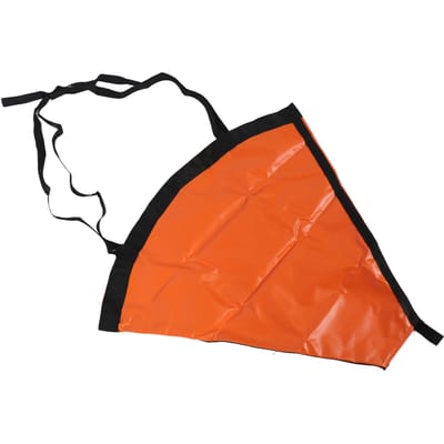 Drift Sock Hoge Zichtbaarheid Windbestendig Oranje Draagbaar Scheurbestendig Zeeanker Drogue Voor Marine Boten Jachten 32 inch