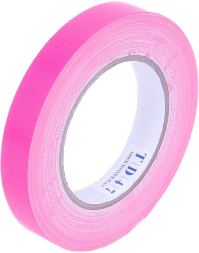TD47 Gaffa Tape 19mm x 25m Fluor Roze