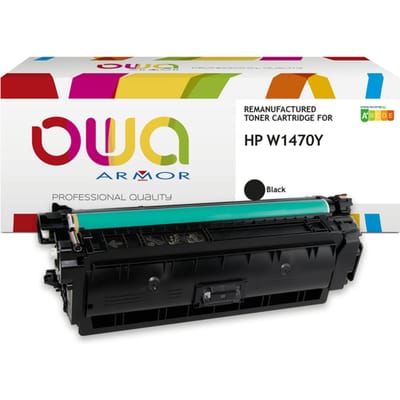 Tonercartridge OWA  alternatief tbv HP W1470Y zwart E