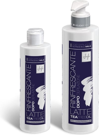Holiday Tea tree After Wax Lotion | huidverzorging | 250 ml | Verkoelende nabehandelingscream | cooling after wax cream
