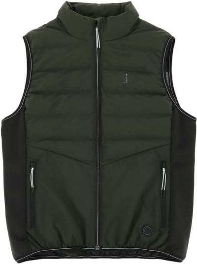 EQUITHEME VERWARMDE BODYWARMER SASHA Groen