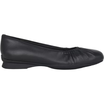 Clarks Jazmynn Lo - dames ballerina - Zwart - maat 39 (EU) 5.5 (UK)