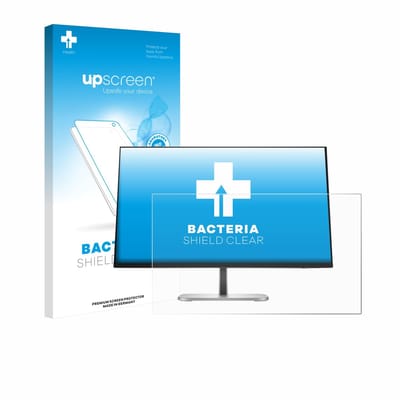 upscreen - Screenprotector voor HP Serie 5 Pro 524pf - Folie Beschermfolie transparant antibacterieel
