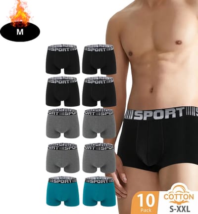 Nivard Onderbroeken Heren - Boxershort - Ondergoed - Boxer - Underwear - Mannen - 10 Pack - Gemengd - M